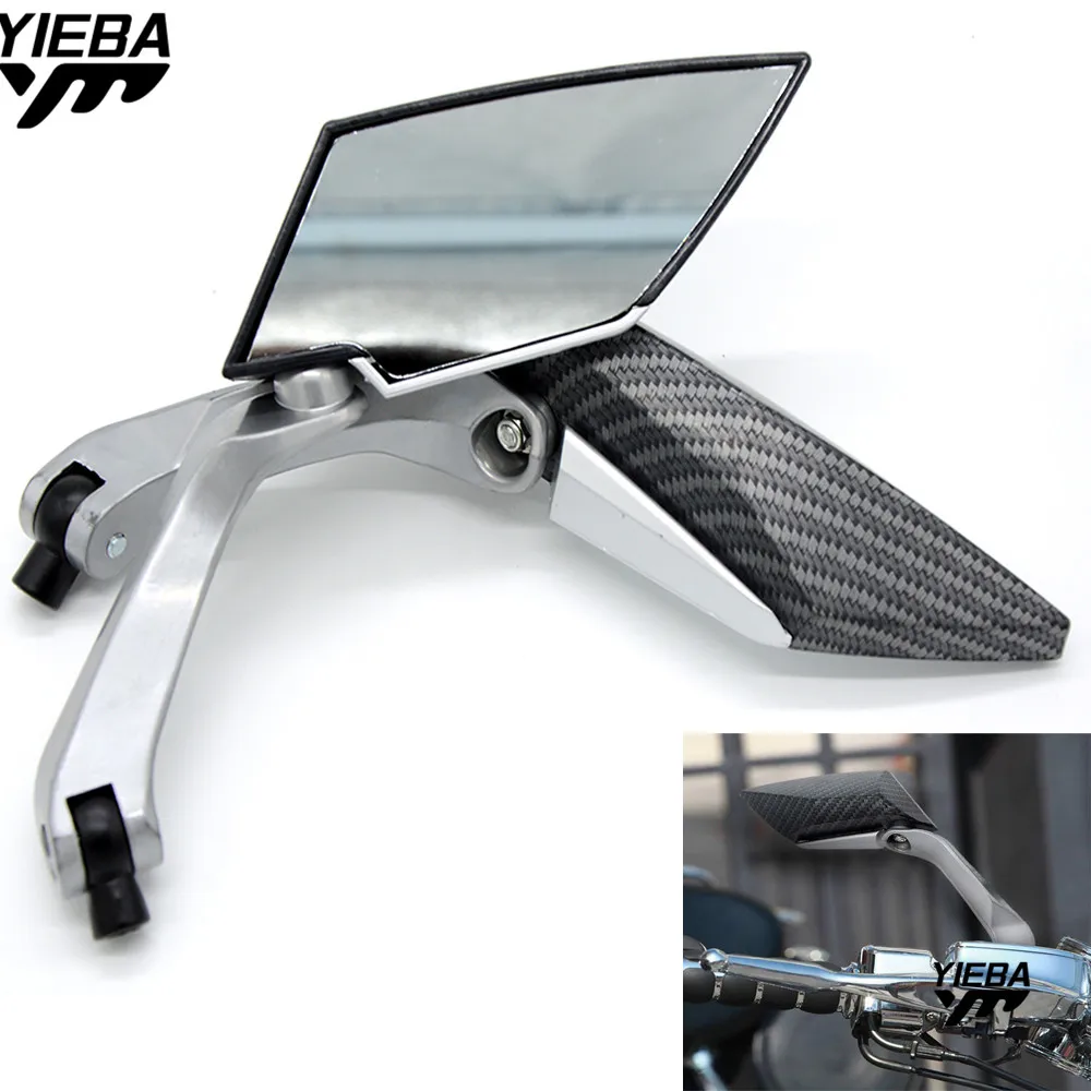 Motorcycle Handlebar Rear View Side Mirror Rearview Mirrors Universal for SUZUKI RMX250S DRZ400S/SM DRZ400SM DR250R DR250S 250SB