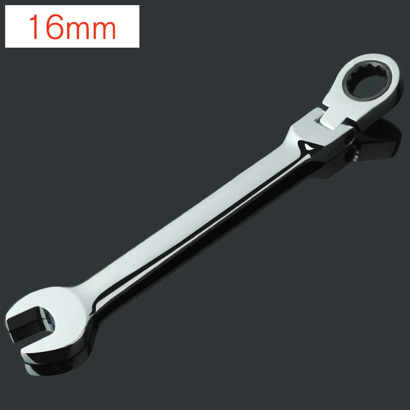 HOEN 16mm Allen key keys ratchet spanners flexible Head Ratchet Wrench