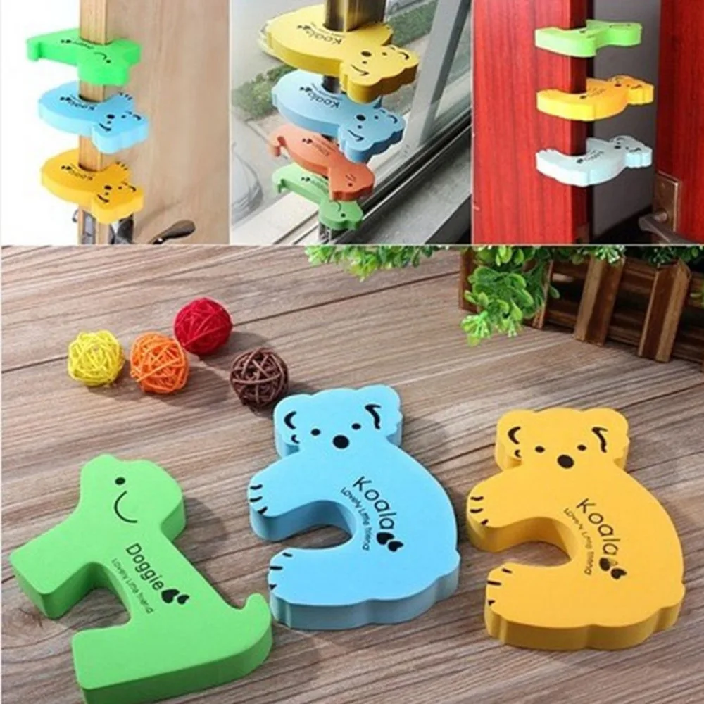 Safety Home Door Jammer Safe Stopper Guard Protect Kids//Baby//Children Fingers