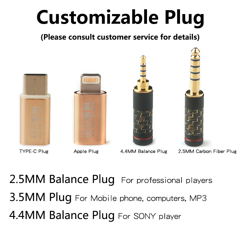 XiaoFan Handmade WM1 Platinum 4 4 mm Balance Line Output to 3 5 mm Female 2 5 mm Female Adapter Cable Headphone Extension Cable