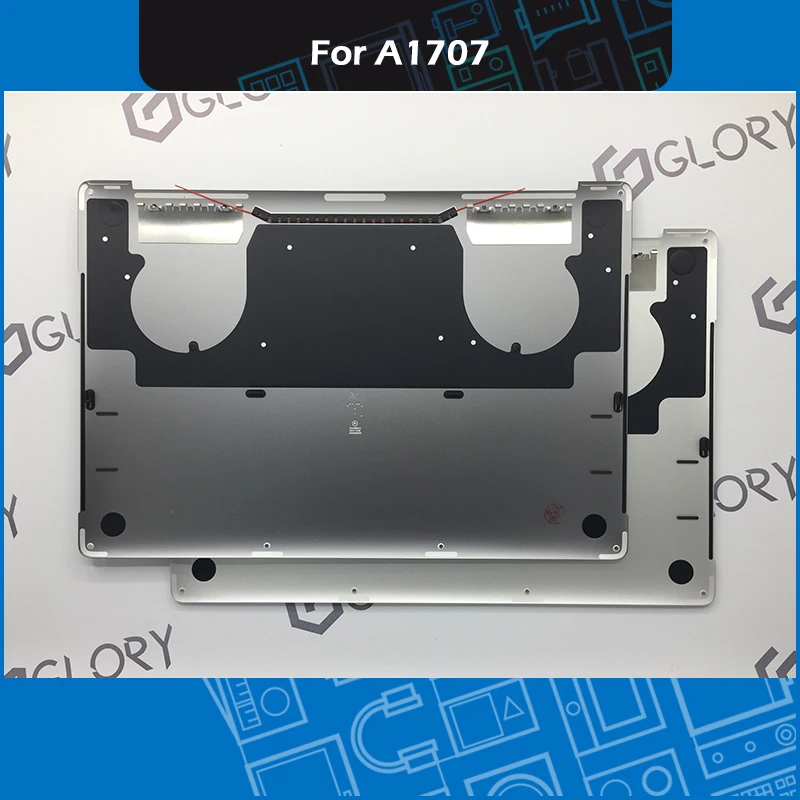 Серый серебристый A1707 нижний чехол крышка батареи для Macbook Pro retina 15 дюймов Нижняя оболочка замена EMC 3072 3162