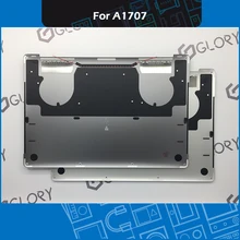 Серый серебристый A1707 нижний чехол крышка батареи для Macbook Pro retina 15 дюймов Нижняя оболочка замена EMC 3072 3162