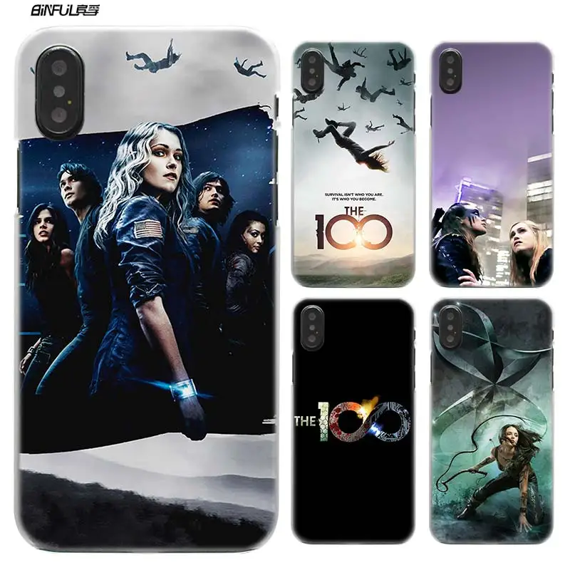 

TV Show The 100 series Hard Plastic for iPhone XS Max XR X 10 7 8 6 6S Plus 5S SE 5 4S 4 5C Clear phone Case Cover Coque