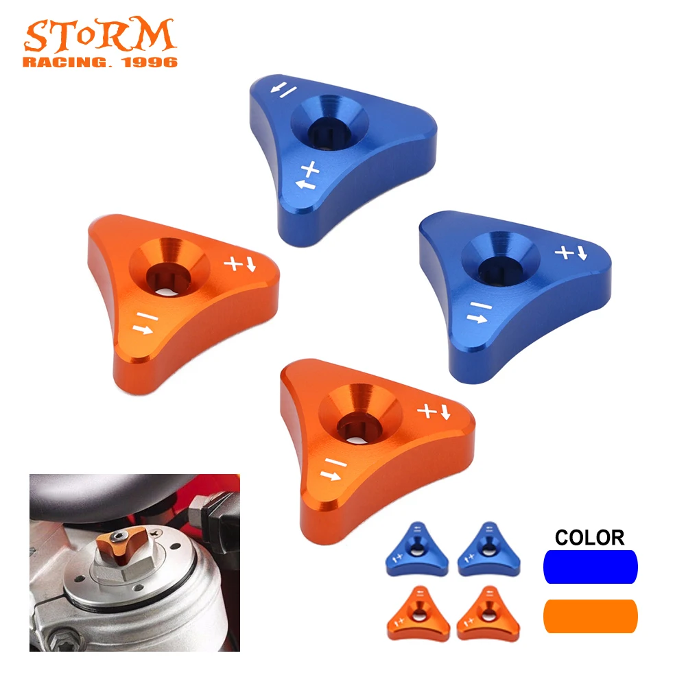 Motorcycle Front Fork Knob Adjuster For KTM Husaberg Husqvarna SX SXF