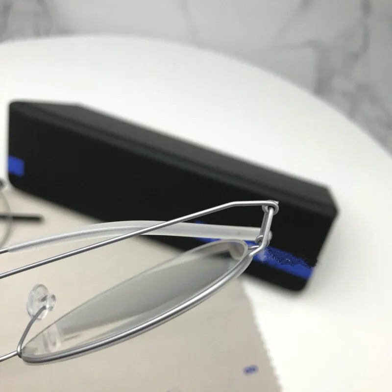 Ретро оправа овальная ручная работа титановая оправа для очков мужские Брендовые очки для чтения синий светильник Ocluos monturas de lentes mujer