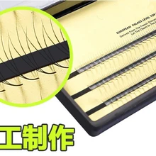 Новые 8-12 мм 60 пучков/набор натуральные C Curl 3D черные 0,07 ММ волокна ресниц Ложные норковые накладные ресницы красота советы большие инструменты для глаз