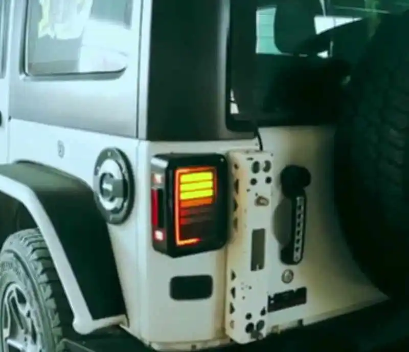 07 16 для Jeep Wrangler светодиодный задний фонарь тормоз задние лампы jeep JK