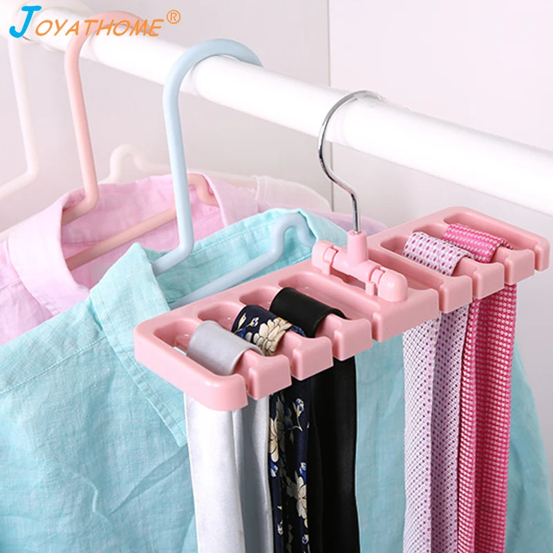 

Joyathome Multi-functional Belt Tie Scarf Rack Hanger Storage Hanging Towel Hanger Rack Wardrobe Storage Holders and Racks