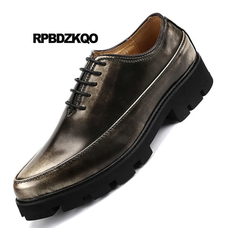 golden Chine 2 Golden Ascenseur Élégant Confort Vintage 1 1 golden De black Or Hommes Mocassins Lacent Caoutchouc Mode Elevator Lianes Partie 2018 Elevator Red D'été 1 Rétro 2 wine wine Casual En Designer black 2 Elevator golden w61CHnIq