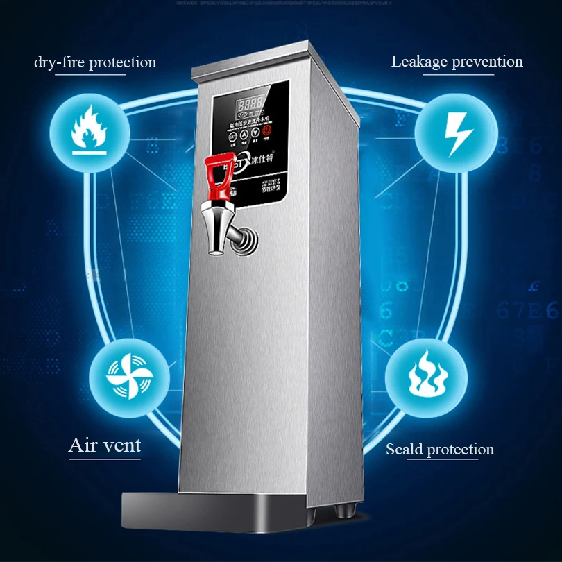 

Milk Tea Shop Equipped Hot Water Boiler h Automatic Power-Off Boiling Energy-Saving Office Hot Water