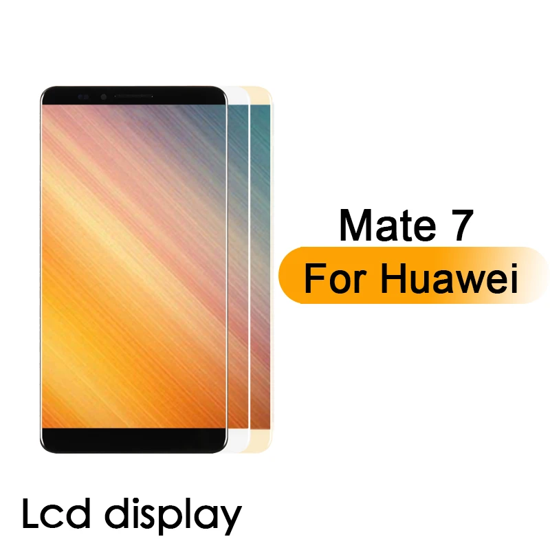 

1920x1080 For HUAWEI Mate 7 MT7-TL00 MT7-CL00 LCD Display Touch Screen Digitizer Replacement Parts with frame 6'' inch