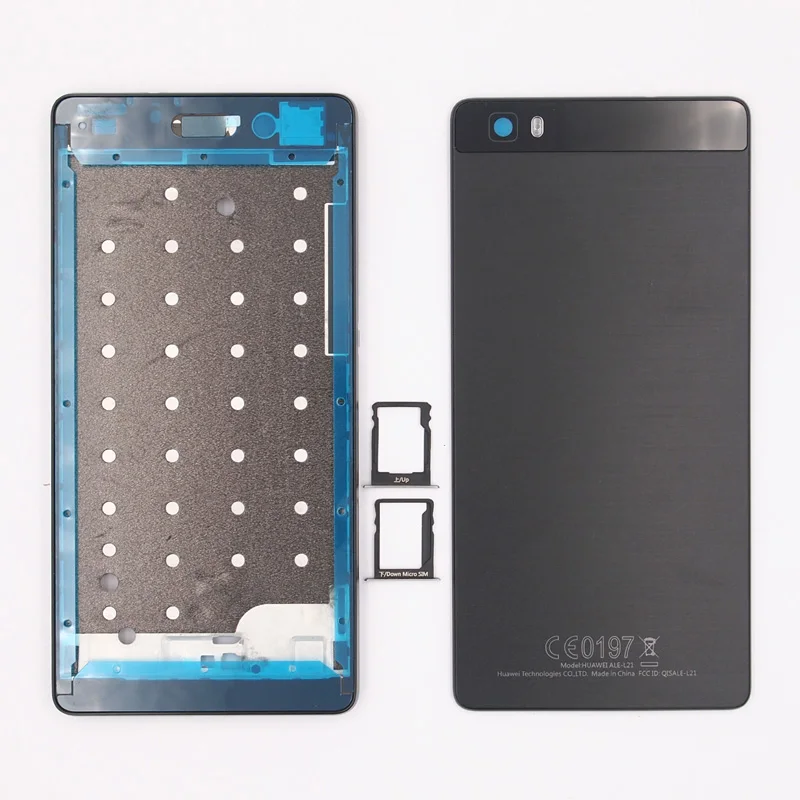 bilder für 100% neue Bildschirm Frontrahmen Batteriefach Rückseite Sim-karte fach Gehäuse Fall Für Huawei Ascend P8 Lite Mit Seitlichen Tasten bilder für 100% neue Bildschirm Frontrahmen Batteriefach Rückseite Sim-karte fach Gehäuse Fall Für Huawei Ascend P8 Lite Mit Seitlichen Tasten