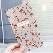 1pc/lot Retro Dancing Butterflies Flower Series Mini Notebook Journal Message Book Vintage DIY Diary Pocket Notepad Memo Gift