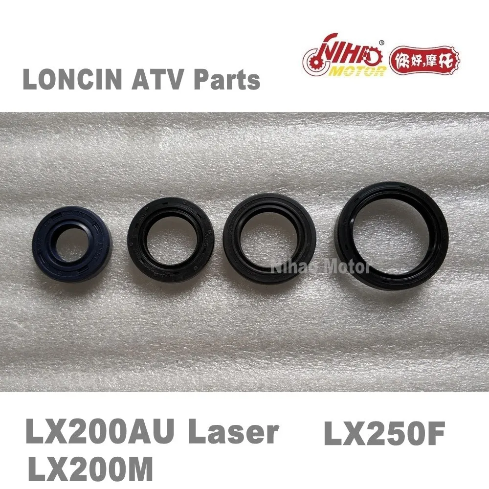 

LX-05 LONCIN ATV PARTS Oil seal LC162FMK LX200M 200cc LX200AU Quad GoKarts Engine Spare For JIANSHE BASHAN RATO KAYO BULL