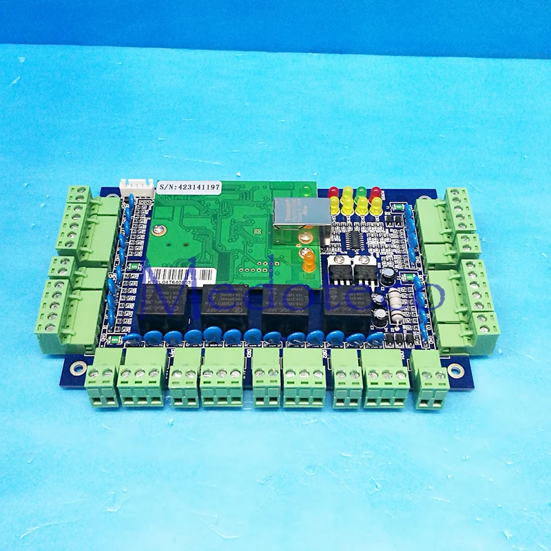 Лучшее качество TCP/IP rfid Система контроля доступа четыре двери в одну сторону Rfid дверца панель управления + Сигнализация Плата расширения L04