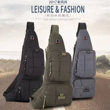 Мужская Высококачественная Водонепроницаемая нейлоновая сумка через плечо путешествие для подъемов военный слинг нагрудный рюкзак