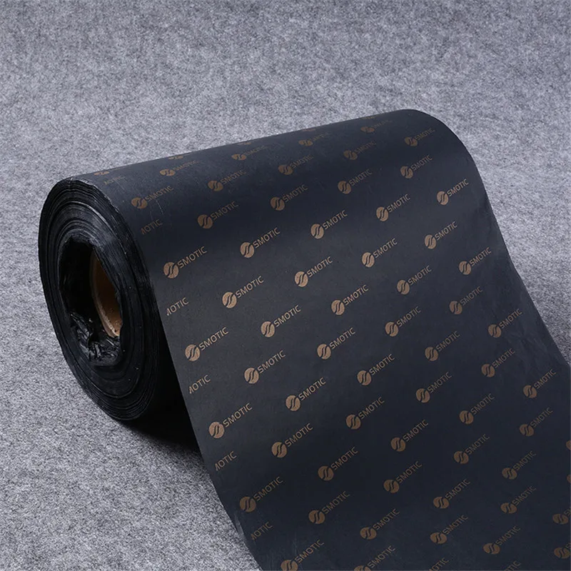 

17G Red Wine/Clothing/Fruit/Leather Shoes Packing Sydney Paper Printed Black White Copy Paper Customized Logo 1000pcs 50*70cm