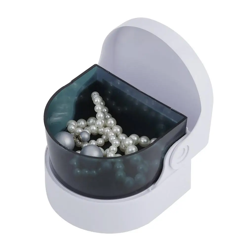 

Ultrasonic Ultra Sonic Cleaner Bath Compact Cordless for Jewellery Ring Dentures New