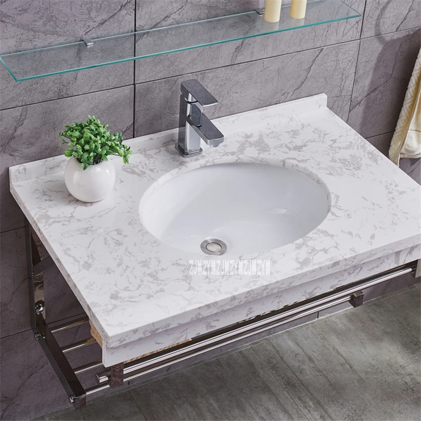 

DLS001 Toilet Vanity Combo Mirror Cabinet Wall Mounted Type Cabinet Bathroom Cabinet Ceramics Basin Washroom Storage Cabinet