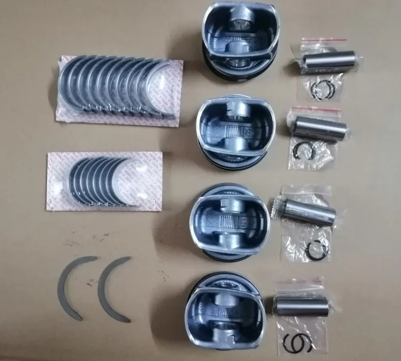 Full set engine pistons and bearings 036105561C 036105591C crankshaft