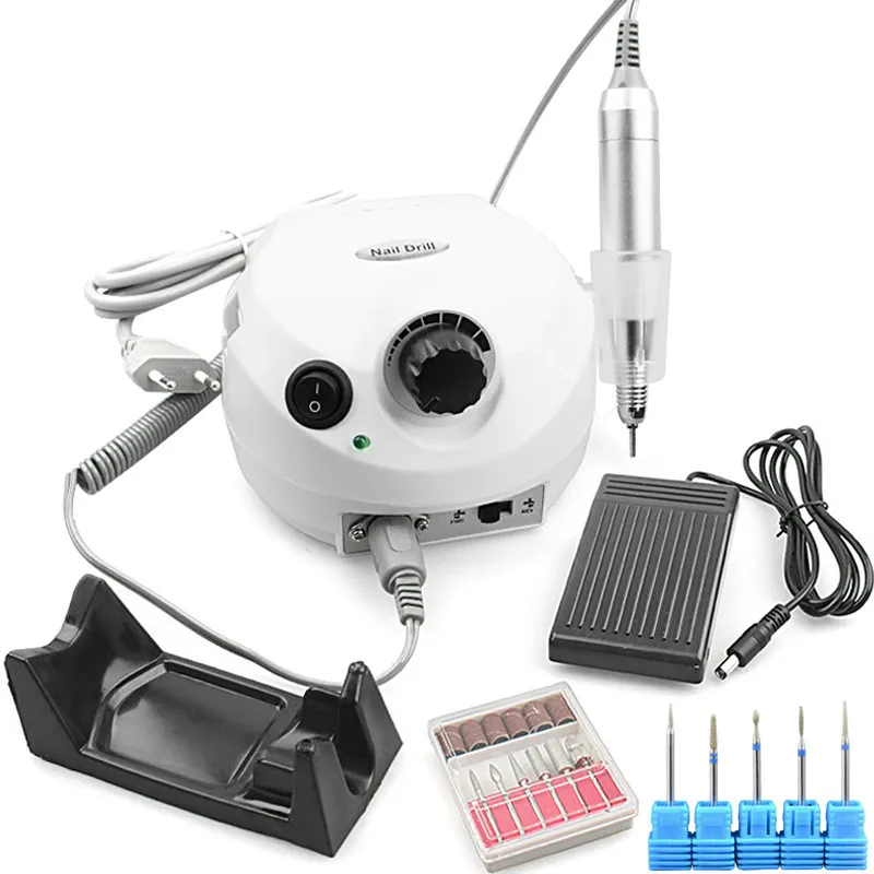 New 30000RPM Electric Nail Drill Machine Electric Manicure Machine Drills Accessory Pedicure Kit Nail Drill File Bit Nail Tools New 30000RPM Electric Nail Drill Machine Electric Manicure Machine Drills Accessory Pedicure Kit Nail Drill File Bit Nail Tools
