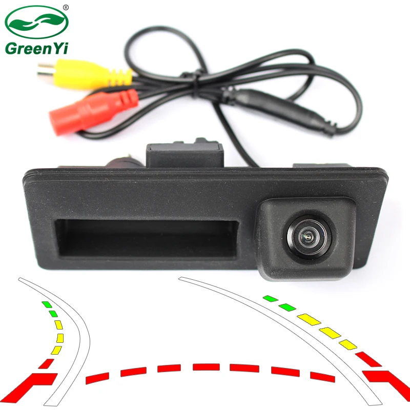 

Dynamic Trajectory Parking Line Car Reverse Backup Trunk Handle Camera For VW Skoda Seat Jetta Sharan Passat Golf Audi A3 A4 A6
