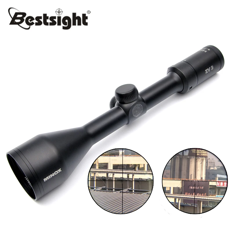

Minox ZV3 3-9X50 Tactical Riflescope Optic Sight Long Eye Relief Rifle Scope Hunting Scopes for Airsoft Sniper Rifle