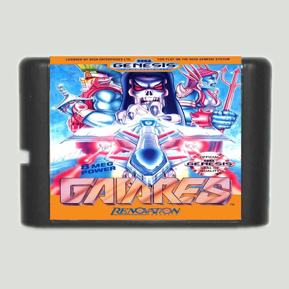 

Gaiares 16 Bit MD Game Card For Sega Mega Drive For Genesis