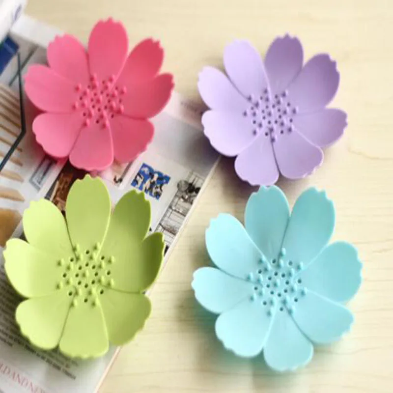 Creative Candy Silicone Soap Flower Style Frame Travel Portable Box | Обустройство дома