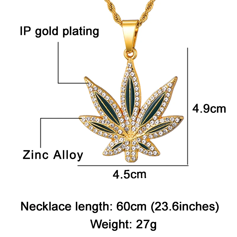 Maple Leaf Necklace Jewelry Multi-color diamante Rhinestone Leaf Fall Jewelry 