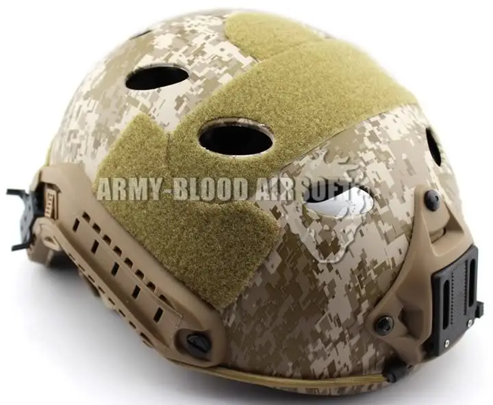 

FAST Pararescue Jump / PJ Edition Tactical Helmet (DD Seals MC ATFG AT ACU BK Woodland TAN FG)