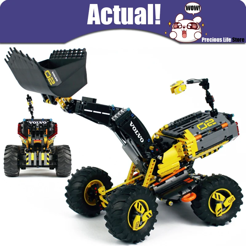 

Lepin 20084 Technic Creator 42081 Volvo Concept Wheel Loader ZEUX Model Building Blocks Bricks Legoing Toys for Children Gifts
