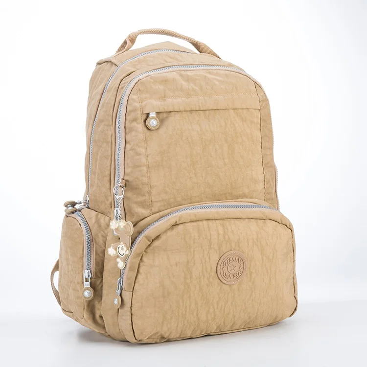 TEGAOTE, женские рюкзаки, школьный рюкзак для девочек-подростков, Mochila Feminina Escolar, нейлоновый рюкзак для путешествий, для ноутбука, женский рюкзак, Sac A Dos - Цвет: khaki