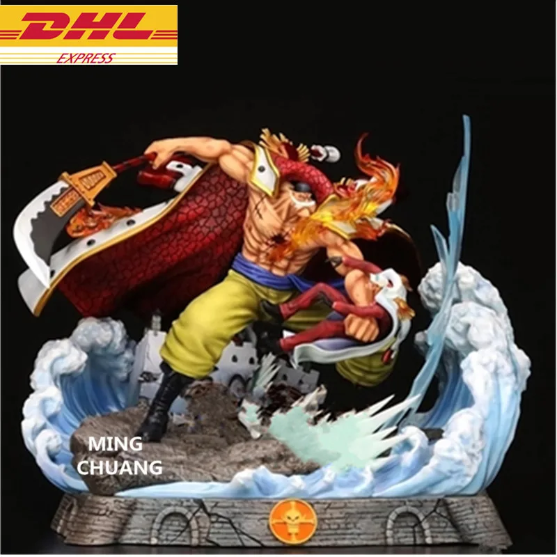 19.69"Statue ONE PIECE Bust Portgas.D.Ace Full Length Portrait Resin