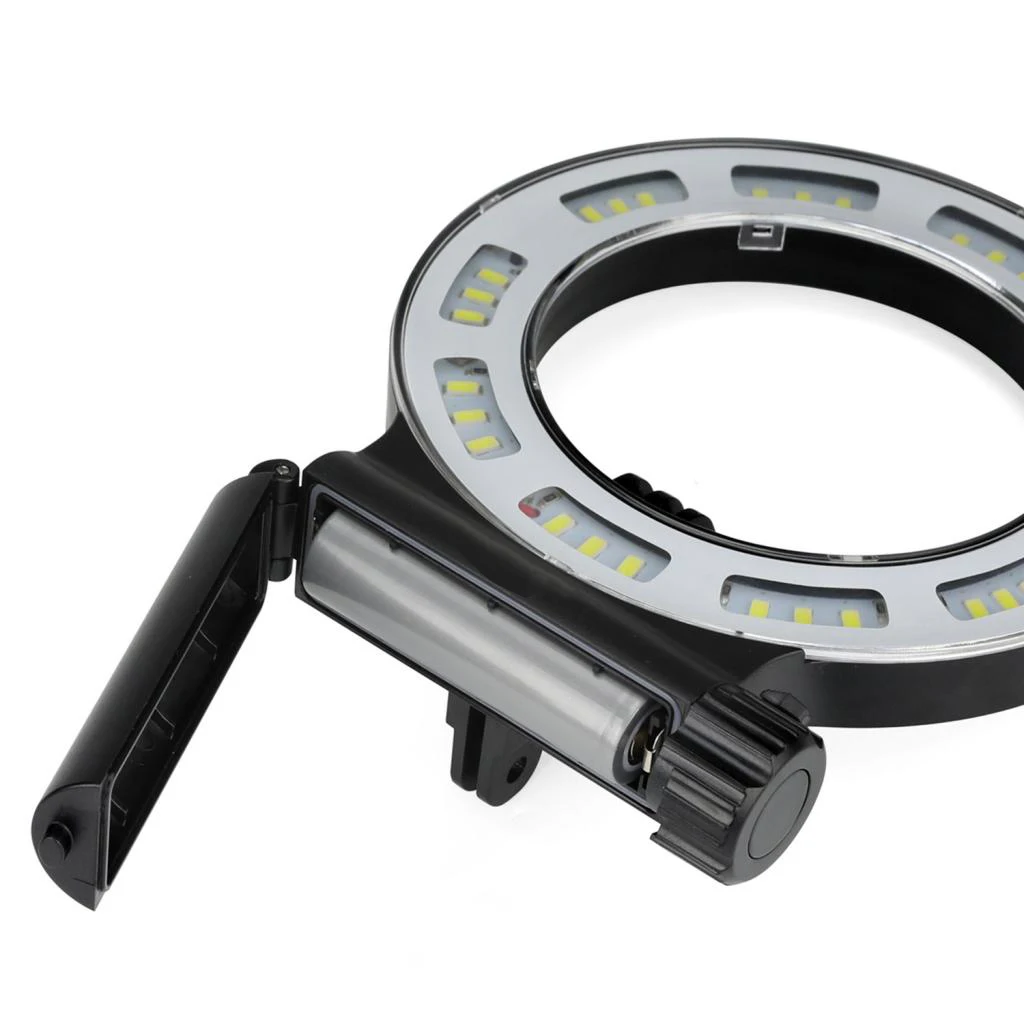 40m/13 ft Underwater Waterproof LED Diving Video Light Fill  Lamp for GoPro Hero Xiaoyi Cameras
