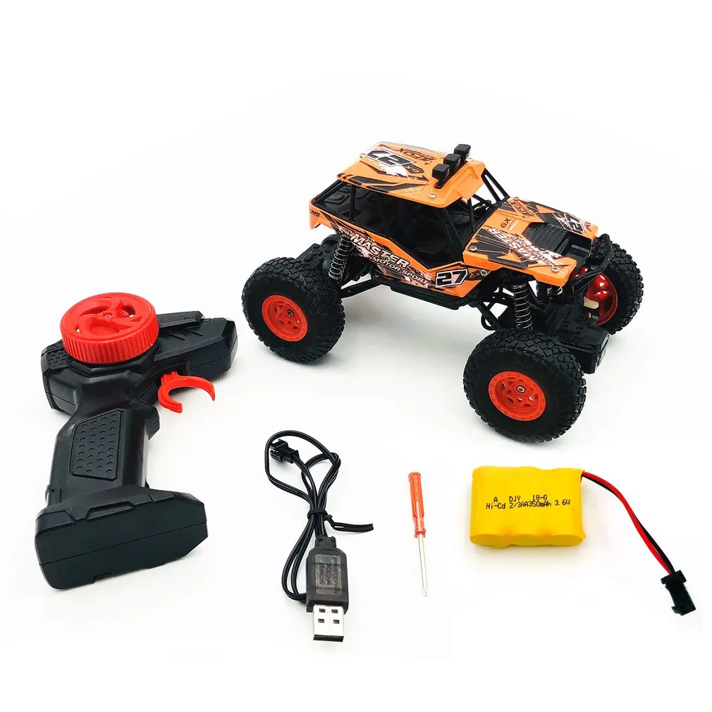 RC автомобиль 1:20 2 4 ГГц 4WD рок сканеры ралли скалолазание сильные двигатели Bigfoot
