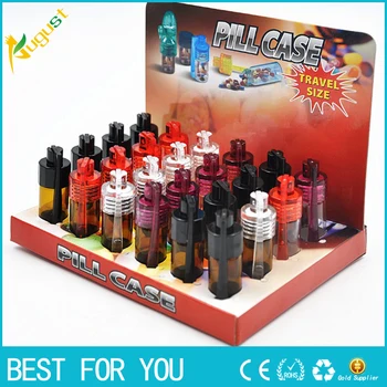 

48pcs/lotGlass bottle kit 51MM high glass pipe foreign trade export boutique storage bottle pill box