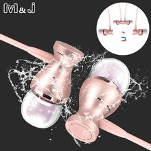 M & J J9 Metal magnético Deporte Running auriculares In-Ear Earbuds claridad sonido estéreo con micrófono auriculares para teléfono móvil MP3 MP4 PC