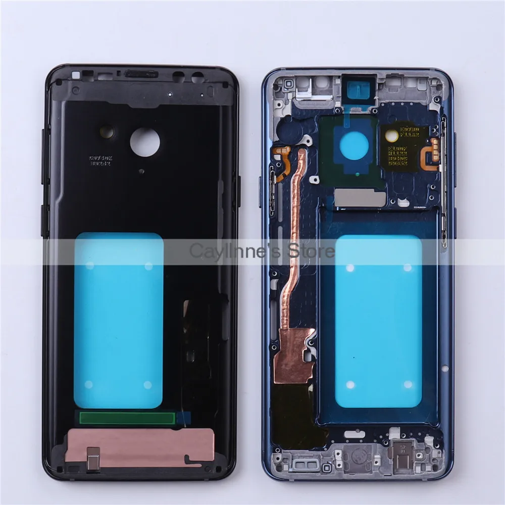 Новый S9 G960 для Samsung galaxy plus G965 средняя рамка Корпус Шасси с боковыми кнопками набор