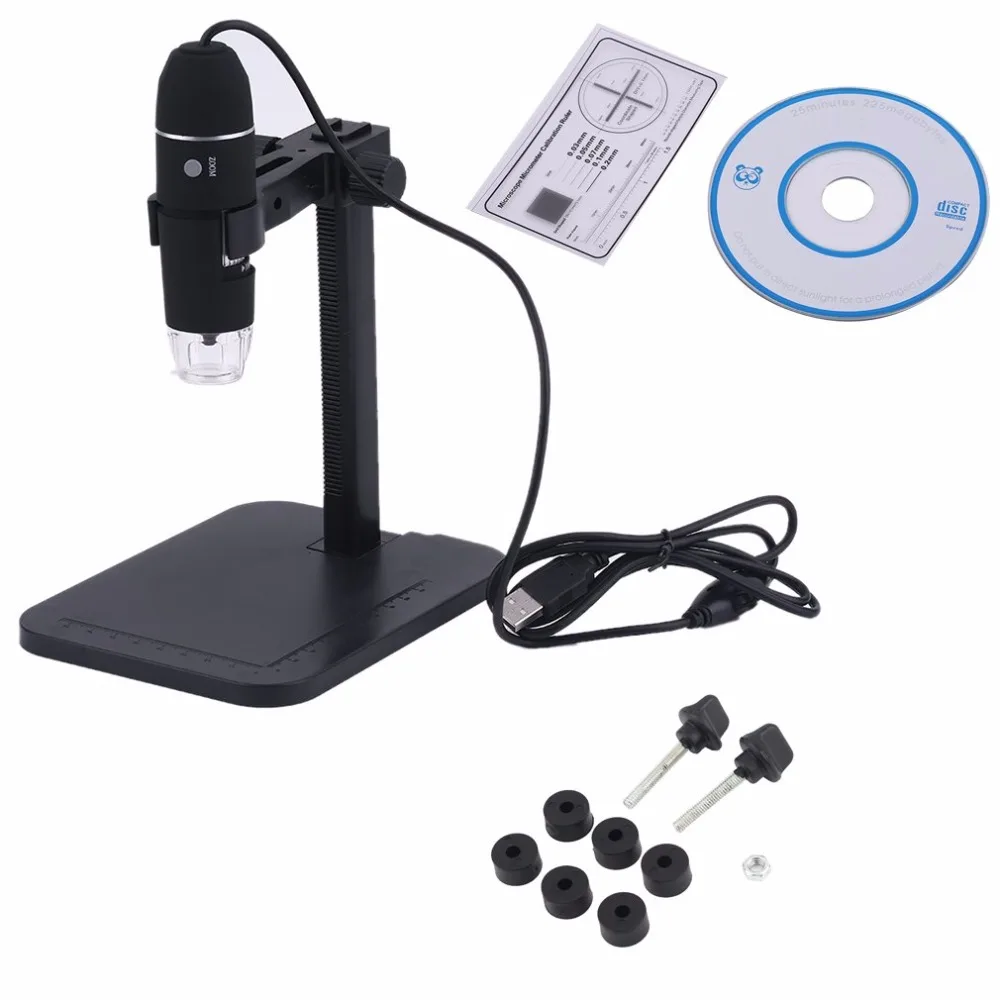 

USB Micro Endoscope Microscope 1000X 2MP 8 LED Digital Magnifier Inspection Camera For WIN XP/For VISTA/For WIN 7/8