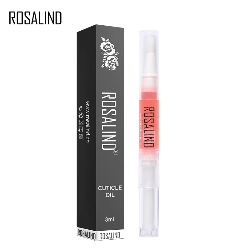 ROSALIND 1 шт. питательное масло ручка для кутикулы Питание масло увлажняющее 12,7 см аромат розы питательное решение для ногтей маникюр - Цвет: NT1007-01