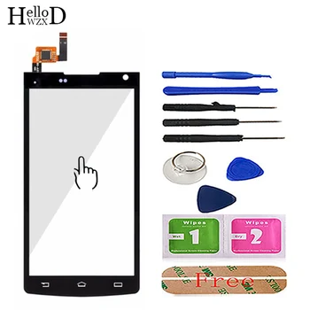 

4.5'' Mobile Phone Touch Screen TouchScreen For Philips S388 S 388 Touch Glass Front Glass Digitizer Panel Lens Sensor 3M Glue