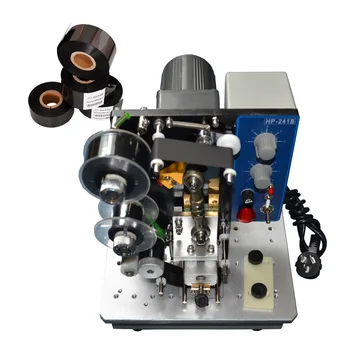 

241B type batch number coding machine on plastic bags