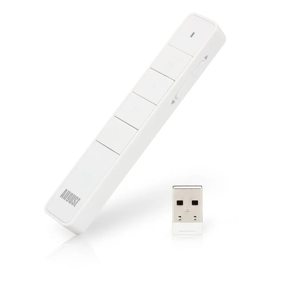 

Wireless Presenter and Air Mouse with Laser Pointer 2.4GHz RF Remote Control Laser Pen for PowerPoint Presentation PPT Clicker