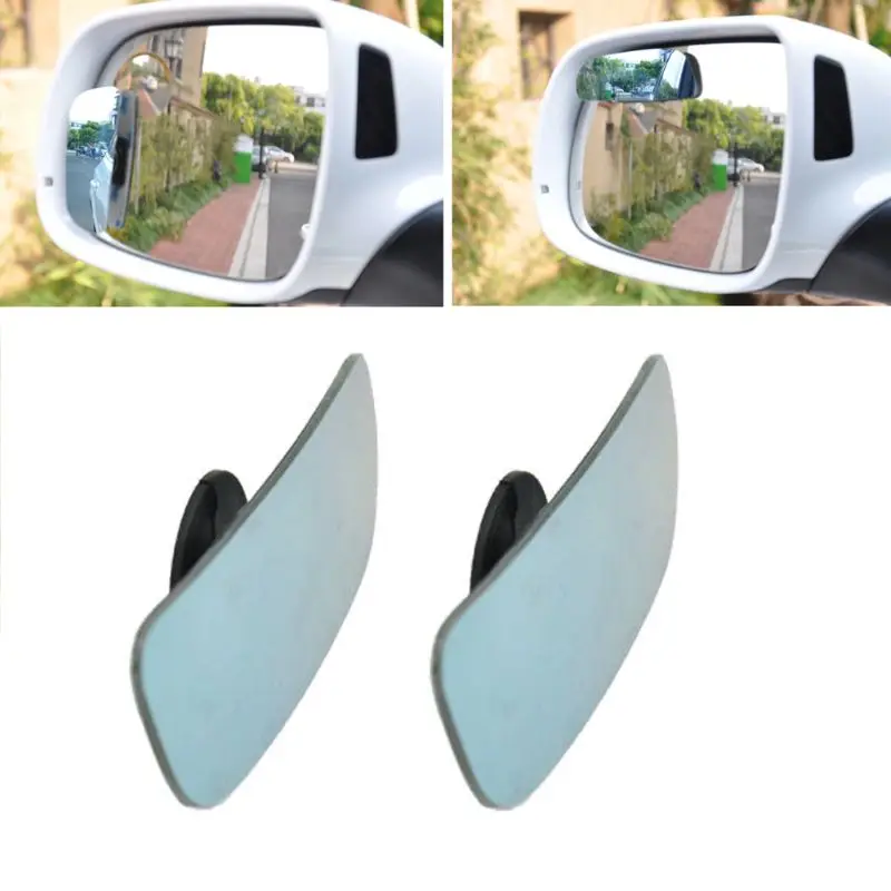 1 Pair Auto Car Rear View Mirror 360° Rotating Wide Angle Convex Blind Mirror