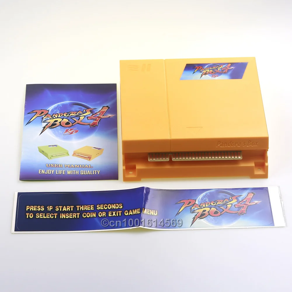 

Easyget For Pandora's Box 4 645 in 1 Jamma Mutli Game Board Jamma Arcade Game cartridge Support CRT And LCD For Arcade Game DIY