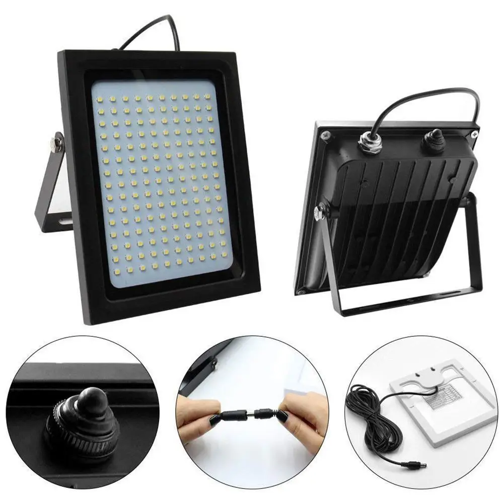 

150 LED Solar Power Flood Light Sensor Motion Activated Outdoor Garden Path Lamp Solar Lamp Drop Shopping
