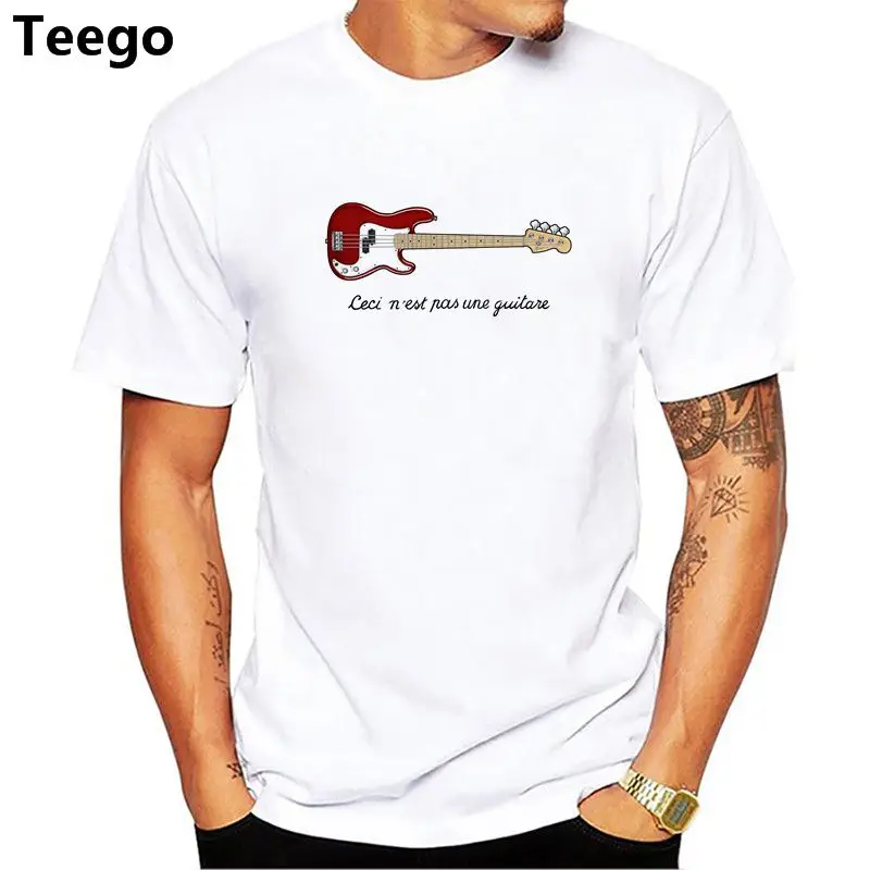 Трек Корабль Новый Винтаж ретро Rock &amp roll панк-рубашка футболка КЭСИ N est pas une Guitare Ver