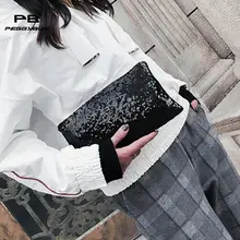 Женский клатч с блестками, Ретро стиль, вечерняя блестящая сумка-конверт, роскошные сумки, женская сумка, дизайнерская мини женская сумочка и кошелек