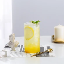 380 мл простые термостойкие круглые чашки Gao Peng Силиконовые Стеклянные чашки кафе стакан для молочного коктейля soda cup CL11300040 хрустальные бокалы для вина